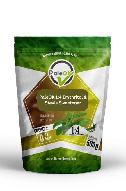 PaleOK 1:4 Erythritol & Stevia Sweetener 500g