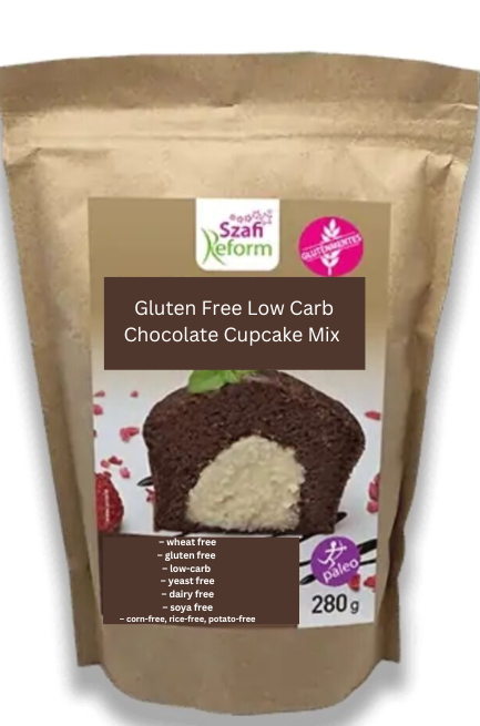 Gluten Free Low Carb Chocolate Cupcake Mix