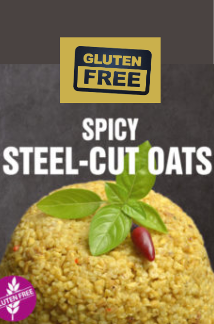 Gluten Free , Spicy Steel-Cut Oats