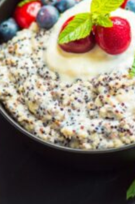 Quinoa Porridge With Chia Seeds