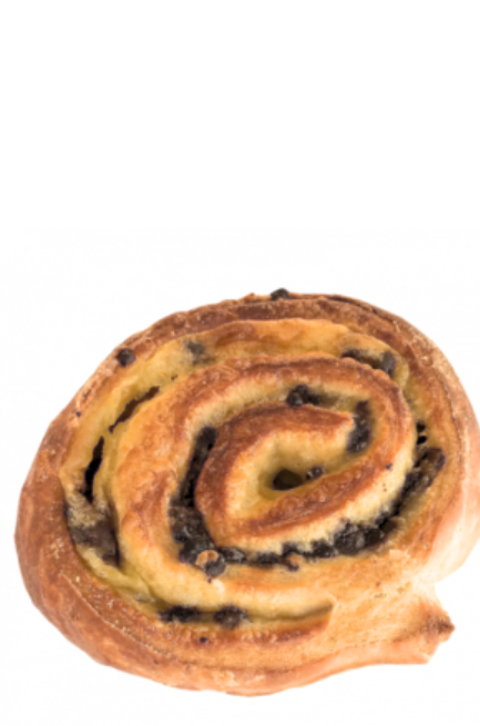 Low Carb Vanilla Roll with Dark Chocolate Chips