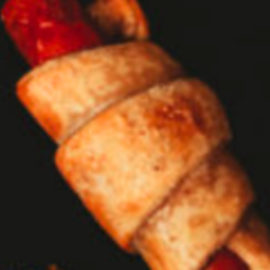 Low Carb Sausage-Stuffed Croissant