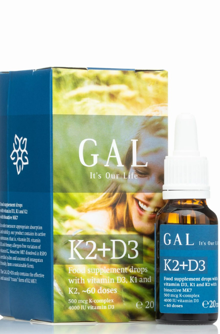 GAL K2+D3 Vitamin Drops