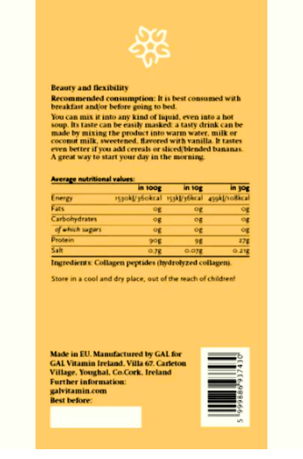 GAL Bovine Collagen Peptides 300g