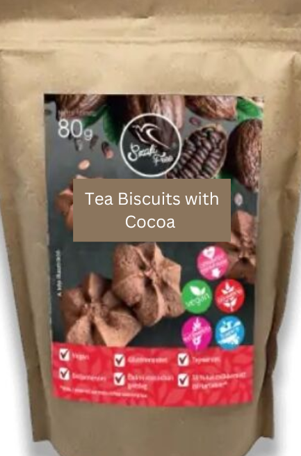 Tea Biscuits with Cocoa