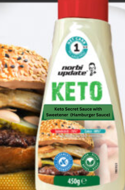 Keto Secret Sauce with Sweetener 450g (Hamburger Sauce)
