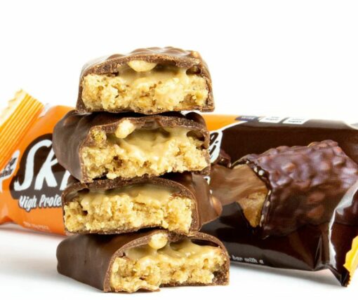 Toffee Crunch Flavour Skinny High Protein Low Sugar Duo Bar