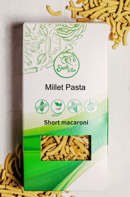 Szafi Free Millet Pasta - Short macaroni (gluten-free, vegan)