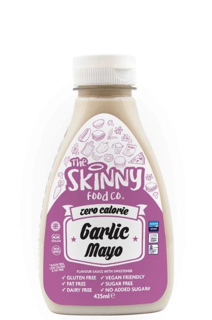 Garlic Mayo Zero Calorie Sugar Free Skinny Sauce - 425ml
